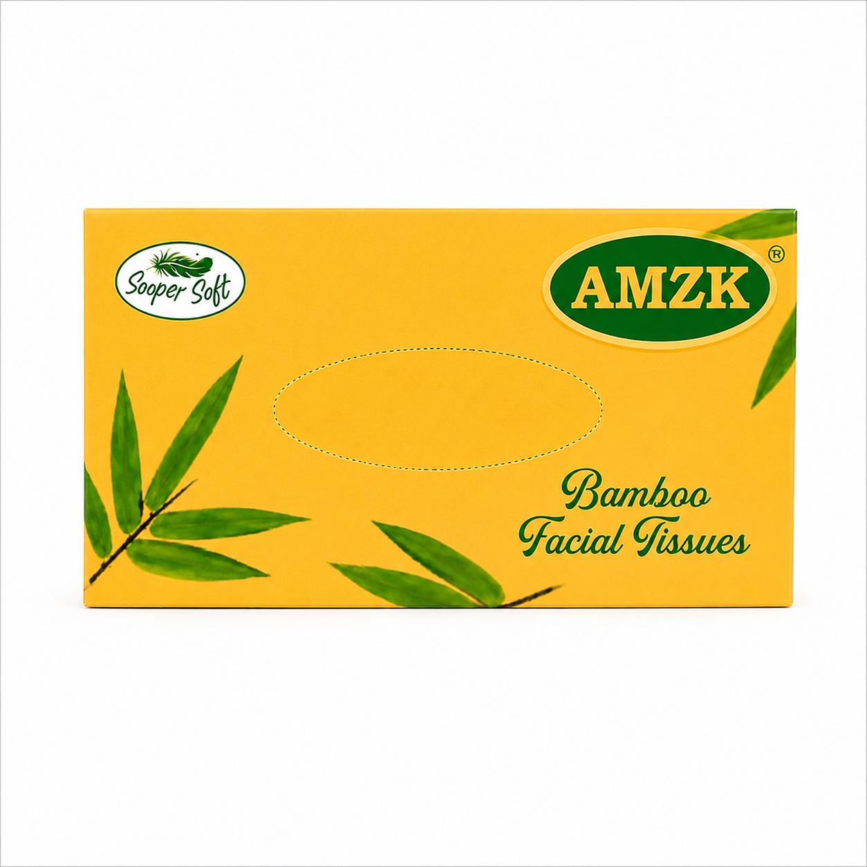 AMZK Bamboo Facial Tissues — Classic