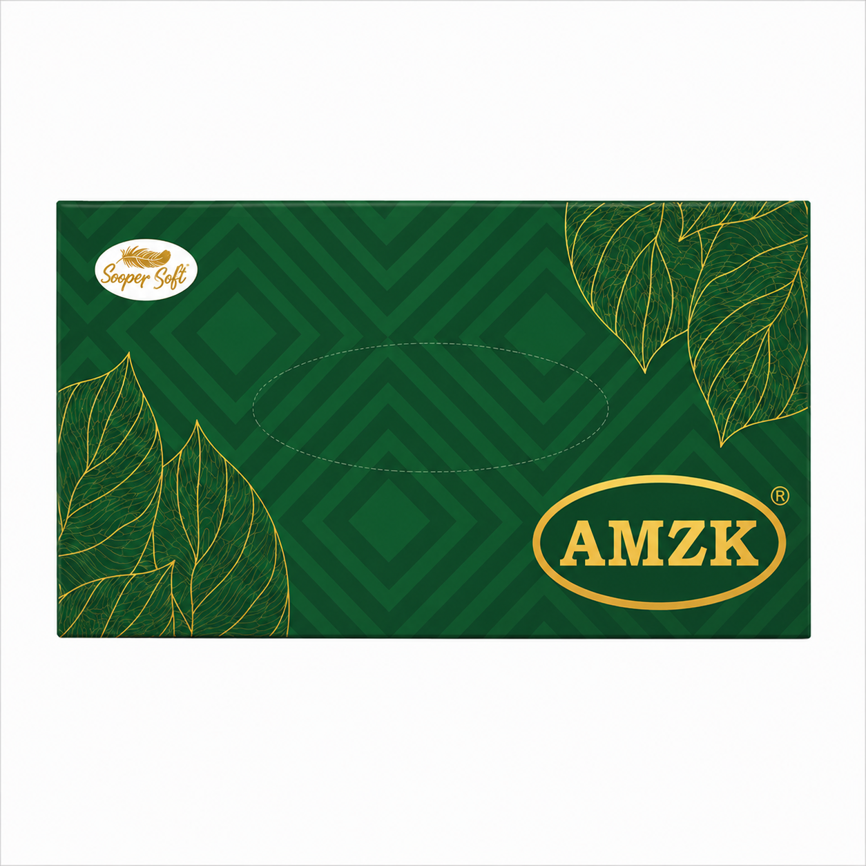AMZK Soft Facial Tissues — Ivory Bloom
